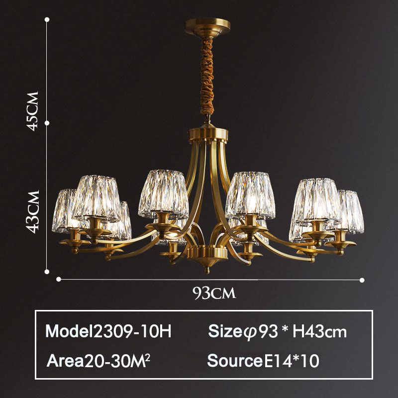 Type A 10 têtes PAS d'ampoules