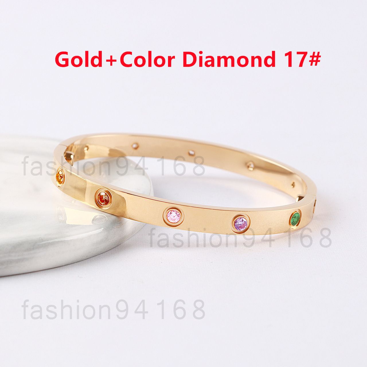 Gold 17+Color Diamond