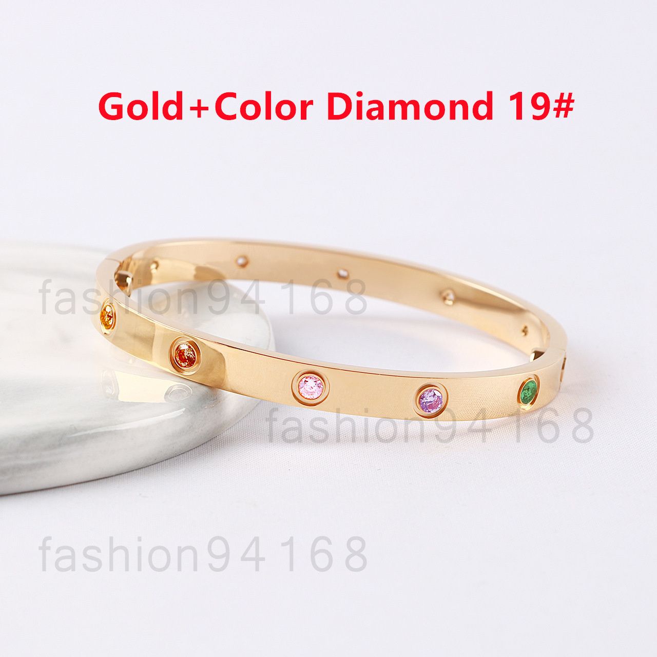 Gold 19+Color Diamond