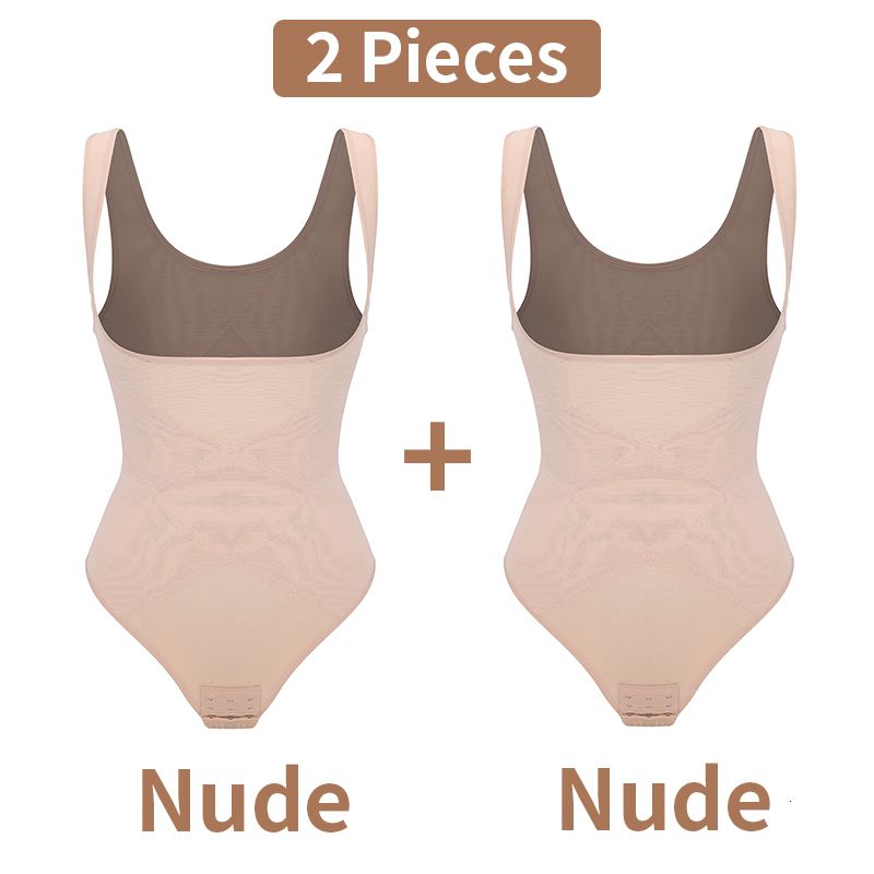 2PCS Thongs Nude