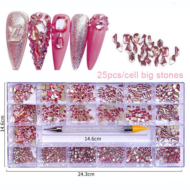 2500pcs rosa