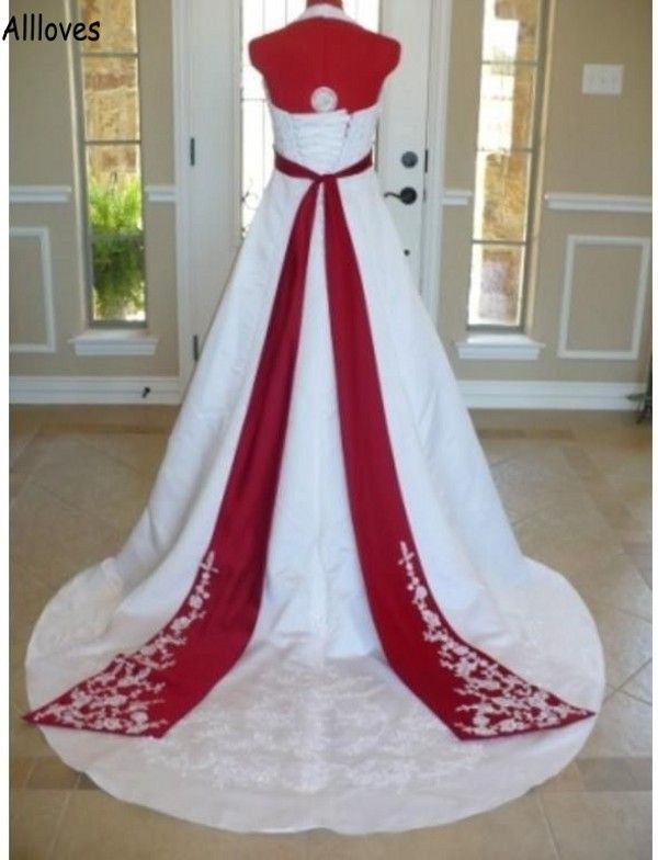 Baby Girl's Elegant White Dress with Red roses
