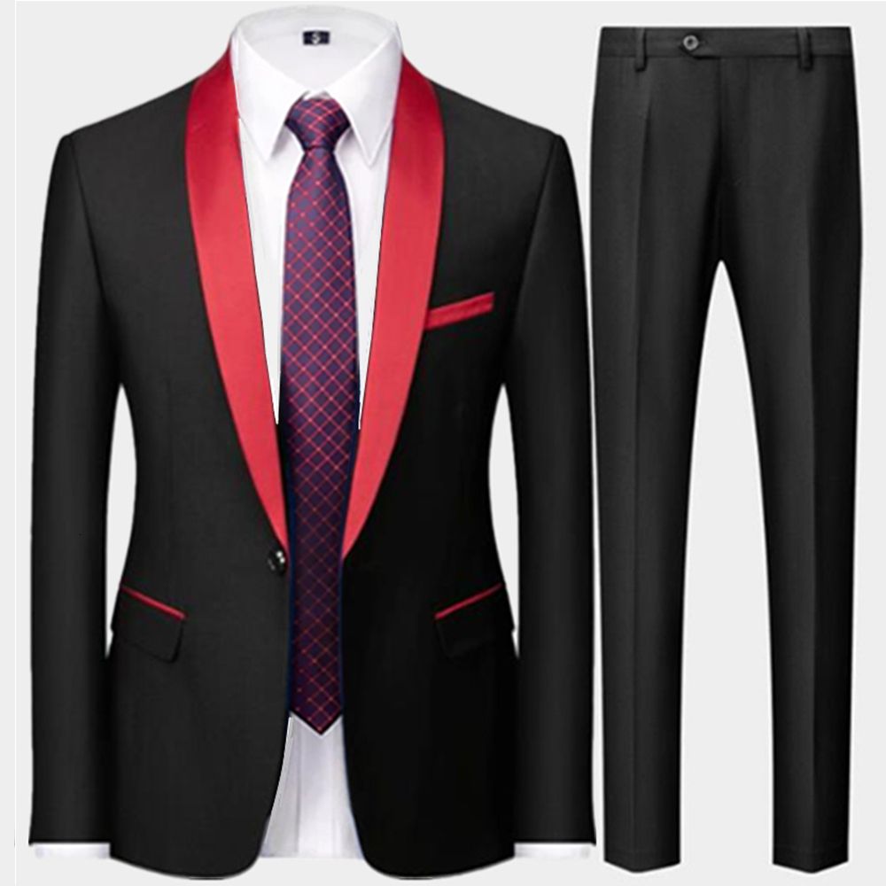 2 pc's Set Black Red