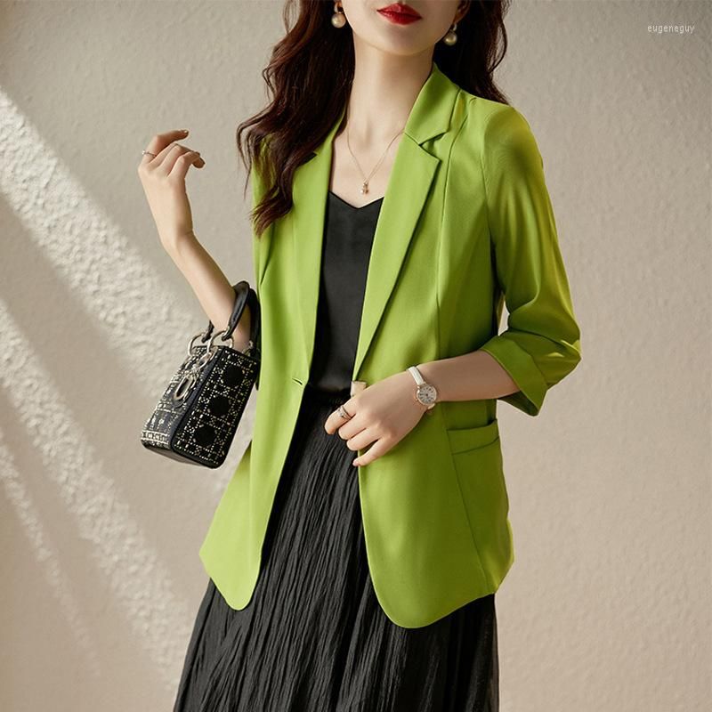 Cappotto blazer verde