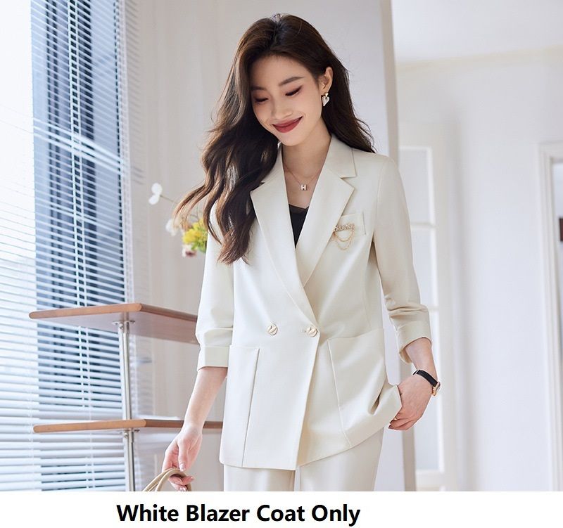 White Blazer Coat