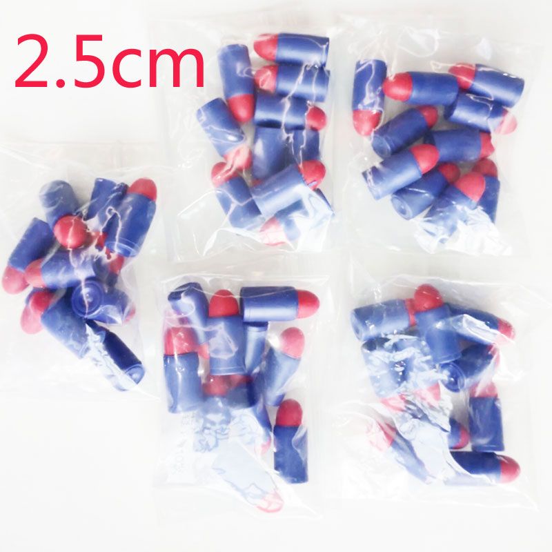 50pcs bullet 2.5cm