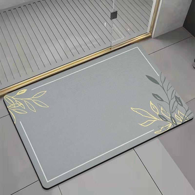 Laissez le tapis de bain derrière W40xl60cm