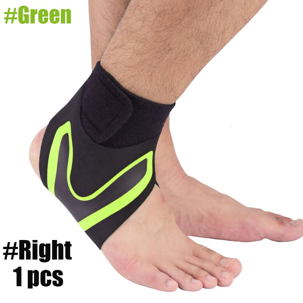 green-right foot