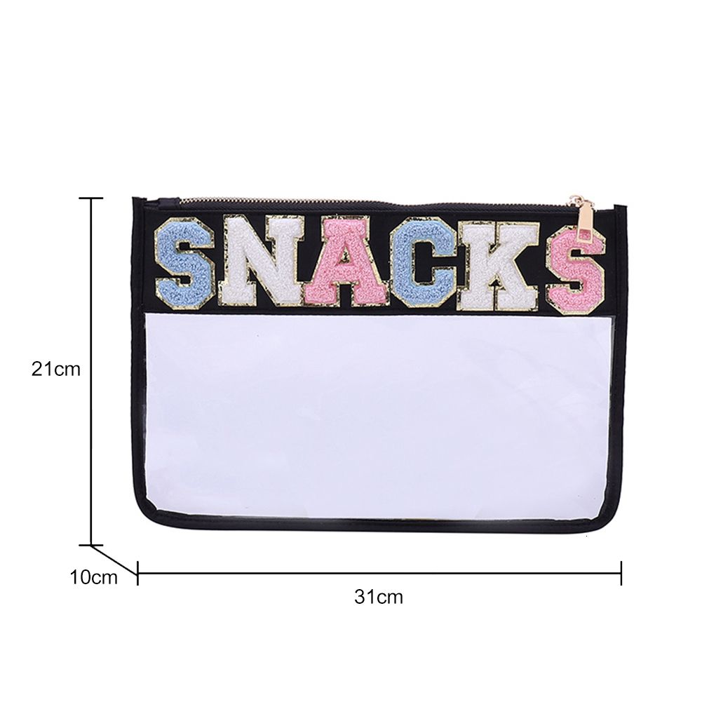 Zwarte PVC -snacks