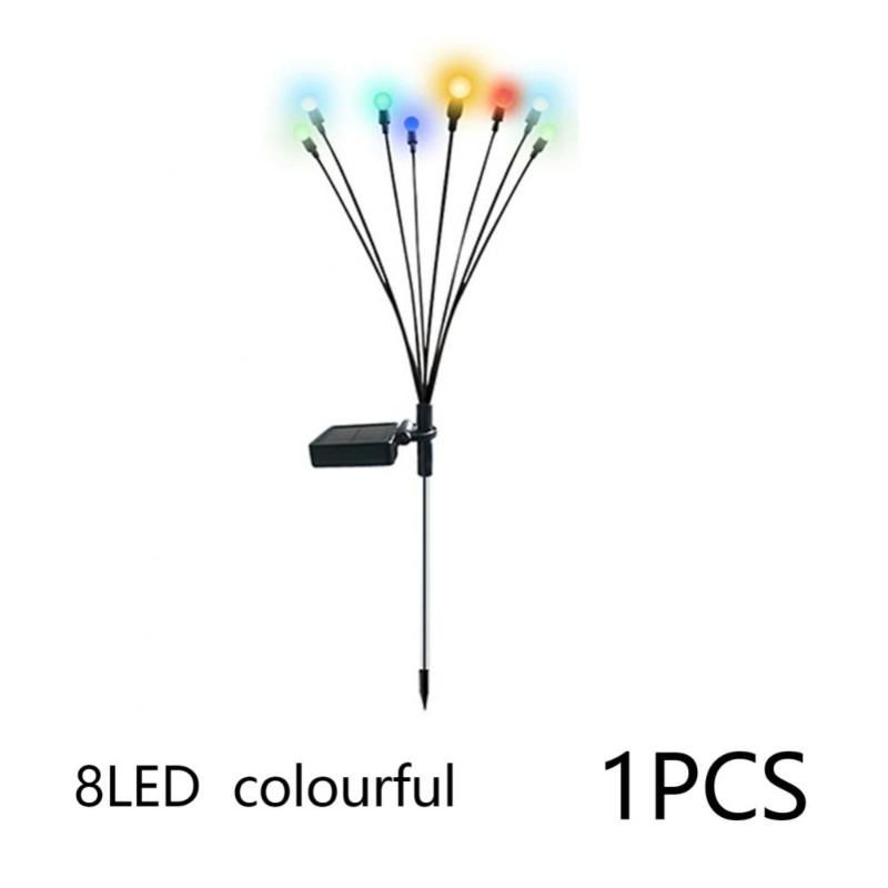 1pcs 8LED COLOURFUL