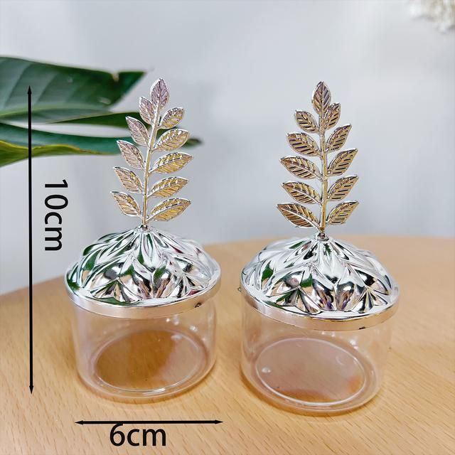 Silver leaves 2 Pcs