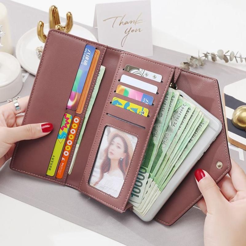  Women Card Holder Money Clip Korean Style Wallet