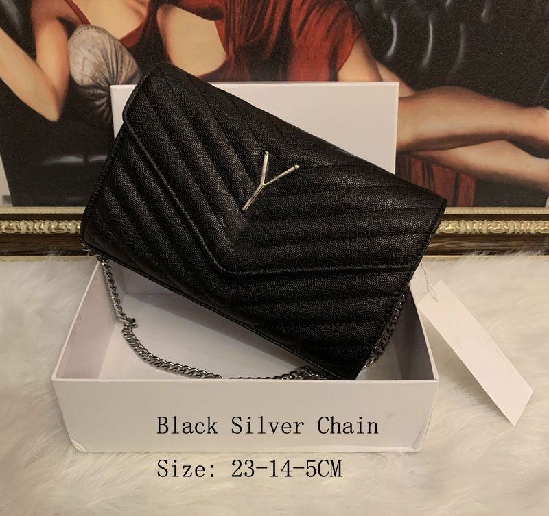 Black Silver Chain