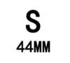 S = 44 mm