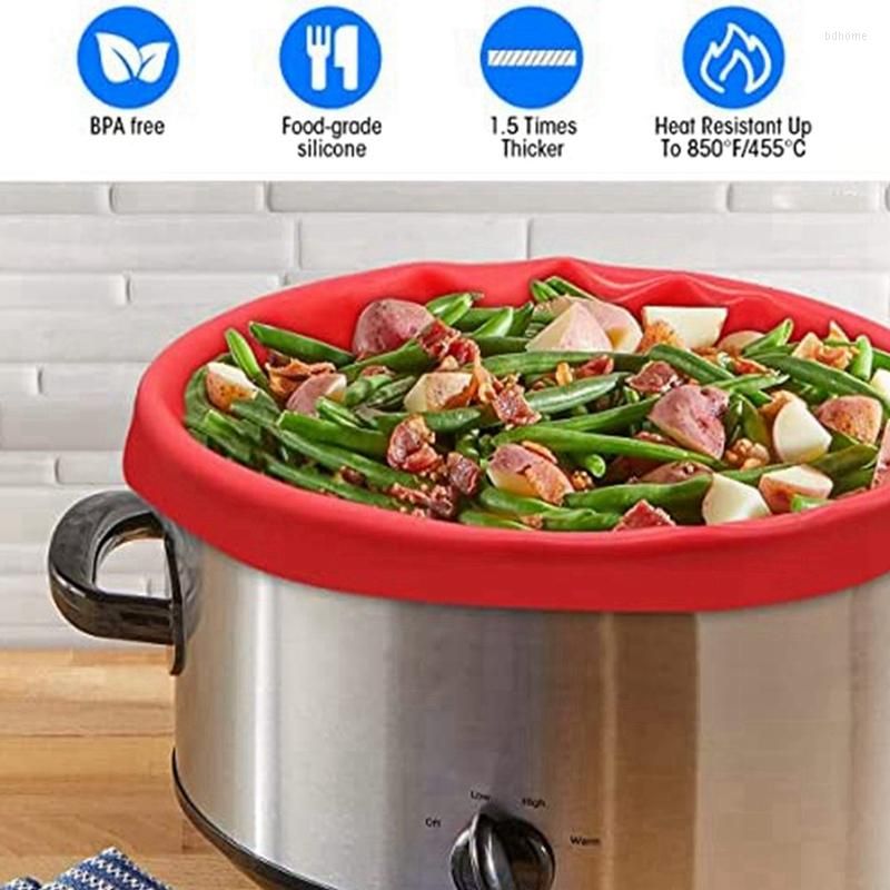 Silicone Slow Cooker Liner Reusable Slow Cooker Liner Crockpot