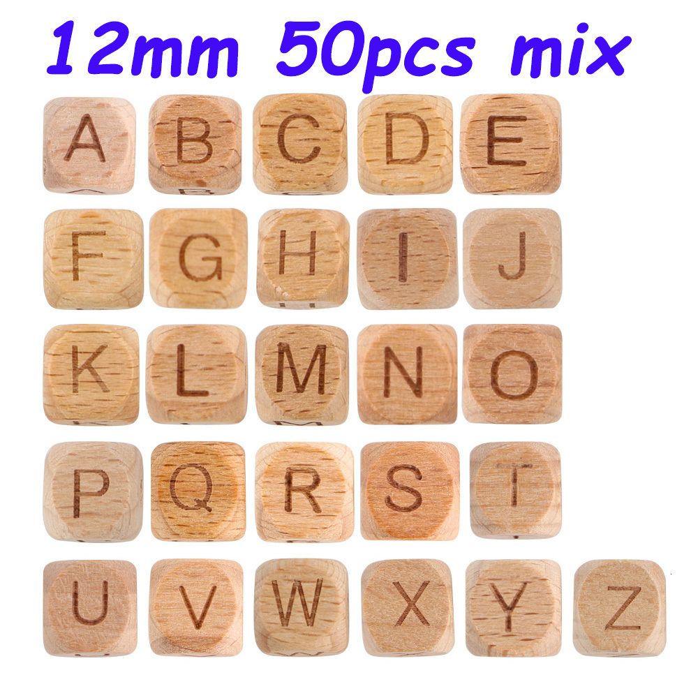 50 Stück Buchstabenmix