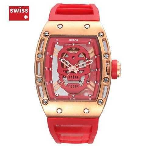 gold shell extreme red german skull