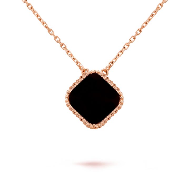 Clover Rose Gold-Black