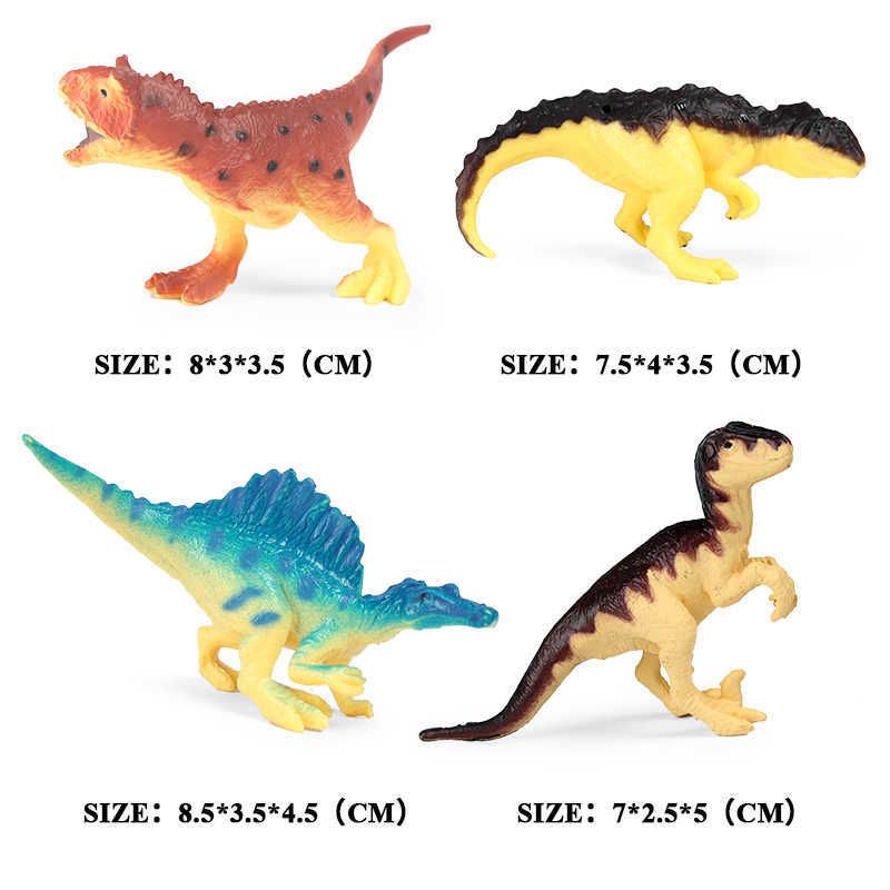 Dinossauros Jurássicos PVC Action Figures, Simulação Animais