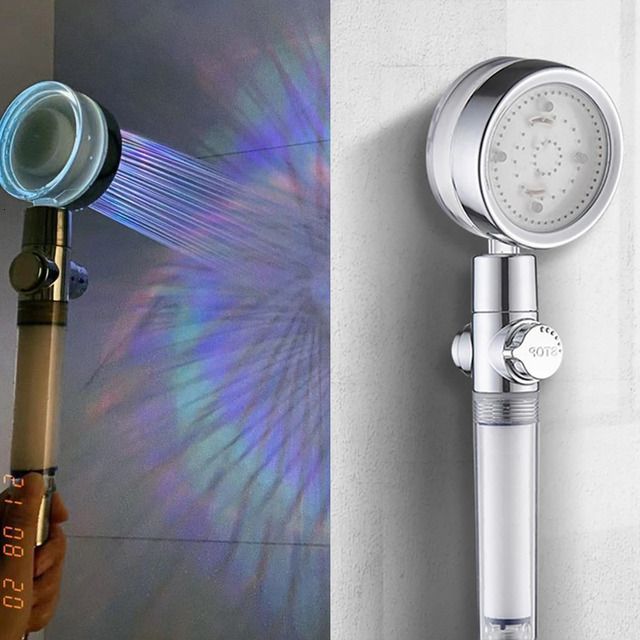 Pomme de douche LED