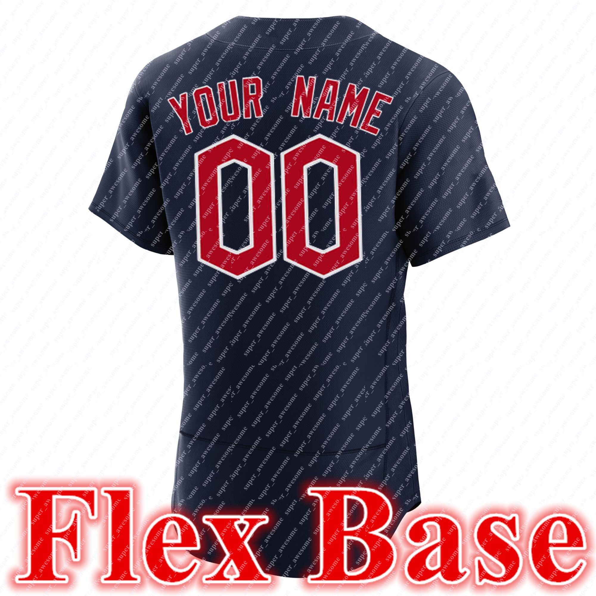 Navy Flex Base With Sleeve Patch