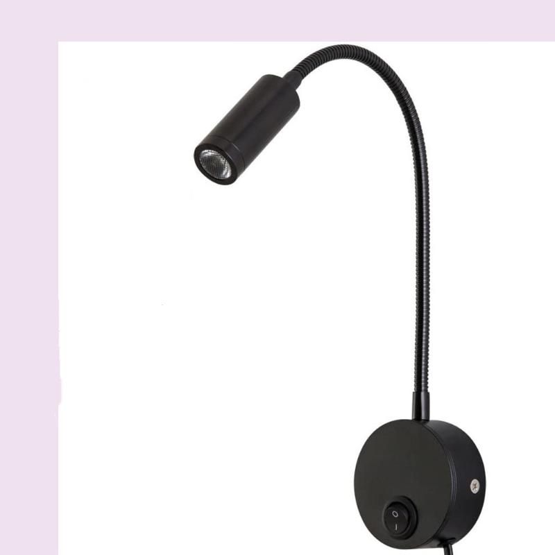 Black China 3W Warm White 3000K CN Plug