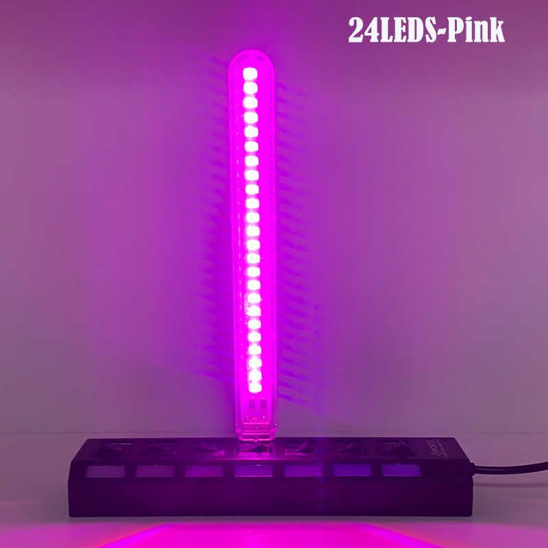 24leds różowy