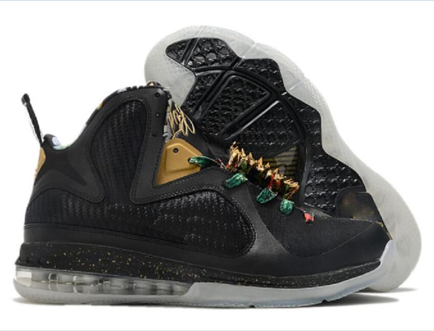 Lebrons James 9 9s IX Men Basketball Shoes Purple Watch The Throne Big Bang Christmas Freegums