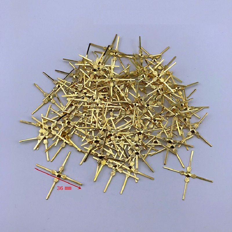 Gold cross 100 pieces