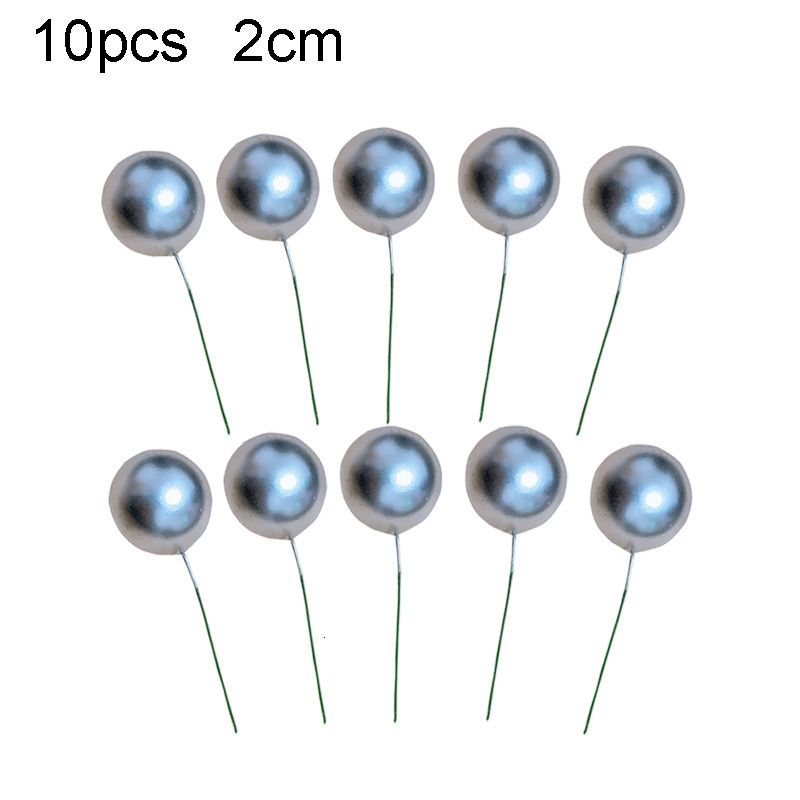 10pcs-silver-2cm