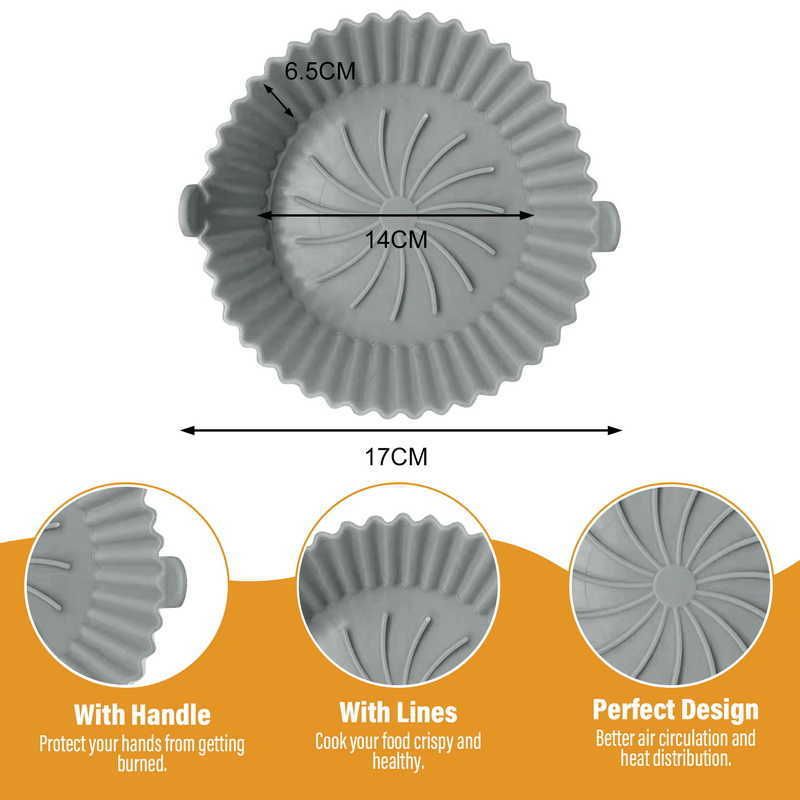 14 cm lichtgrijs