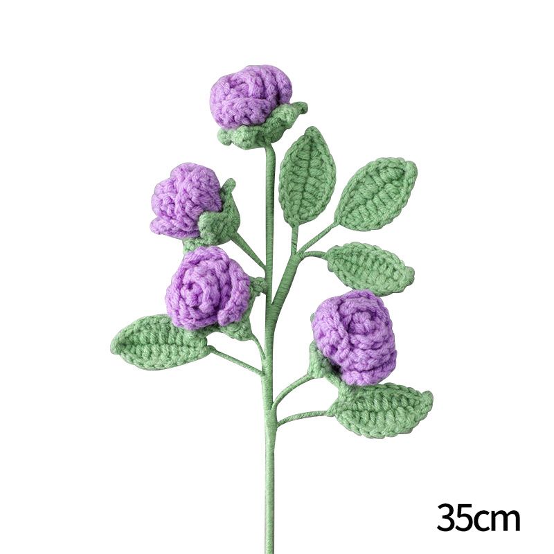 Flor de crochet S5