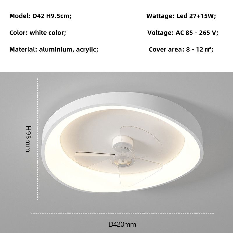 Белое D42 H9cm пульт дигмминг