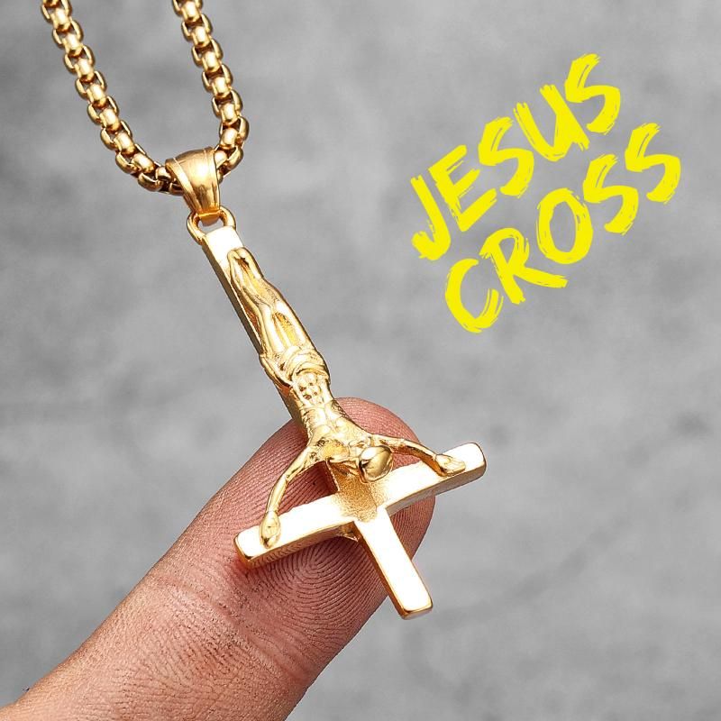 N667-JESUS ​​Cross-G 70cm