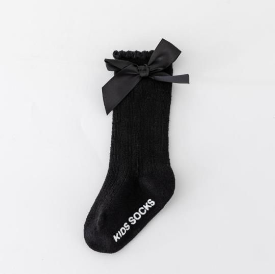 # 5 Big Bow Kids Socks