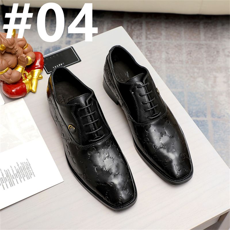 Wholesale leather shoes men genuine leather oxford business footwear black  formal men office dress shoes From m.