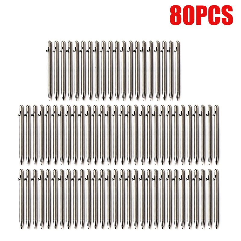 80pcs zilver