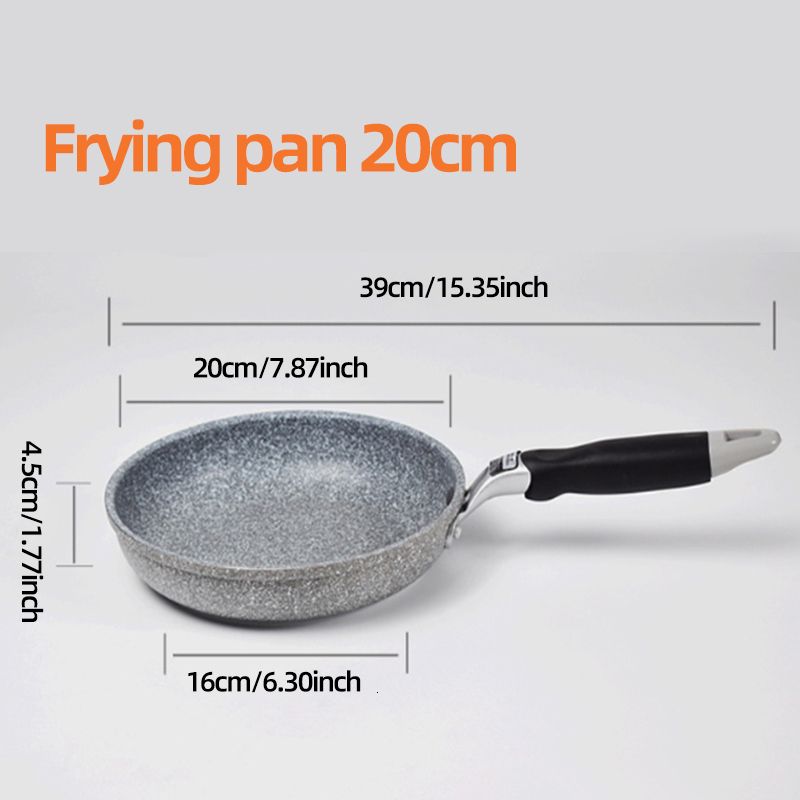 Pan fritando de 20 cm