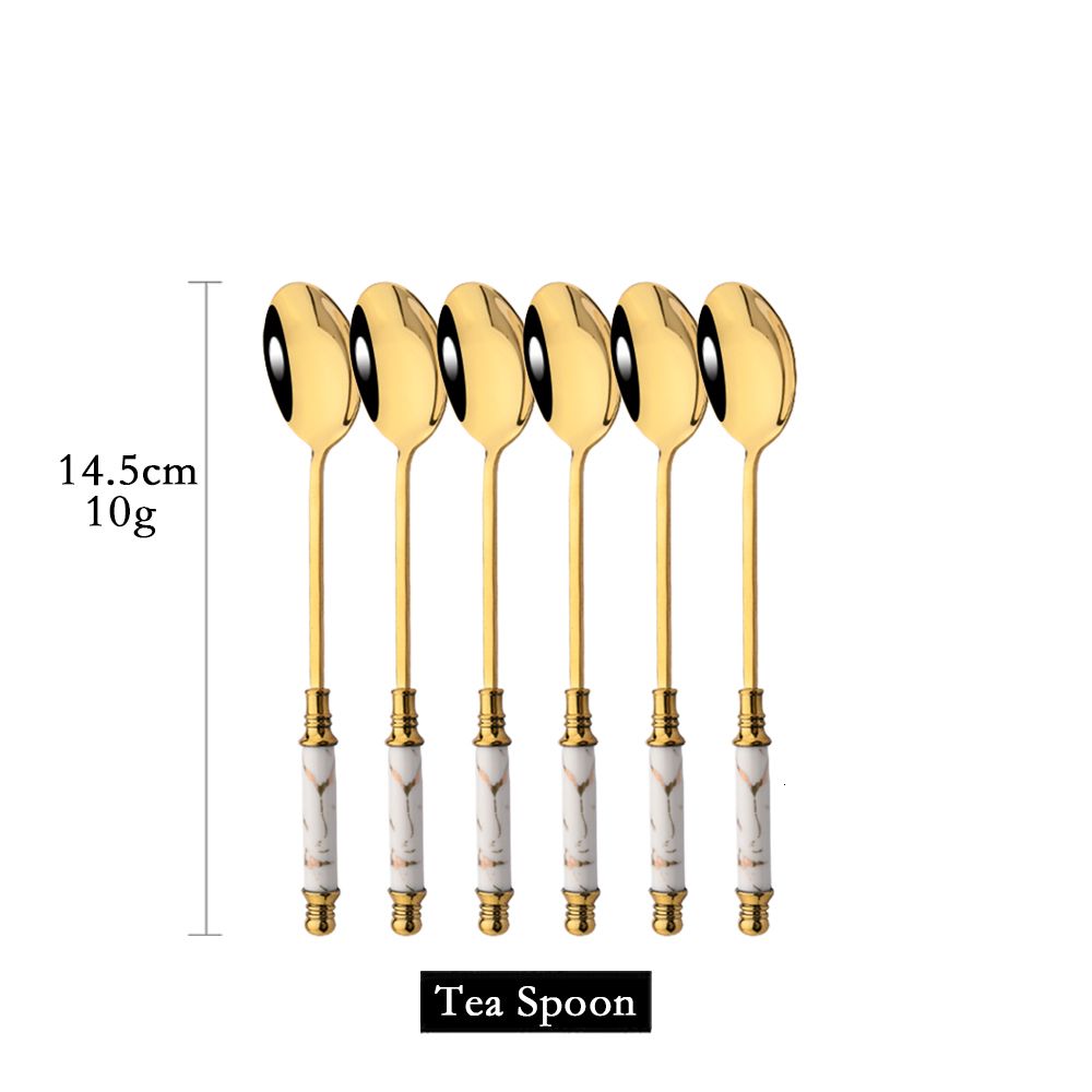 6pcs teaspoon5