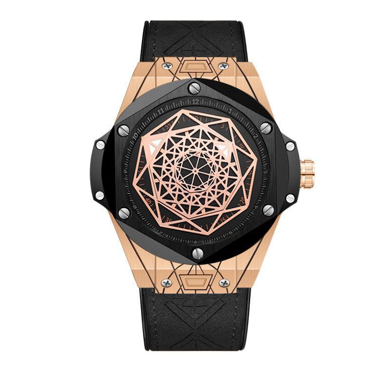 Rose Gold Shell Blac