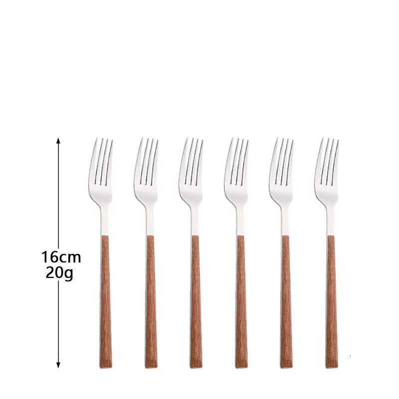 6pcs Tea Fork