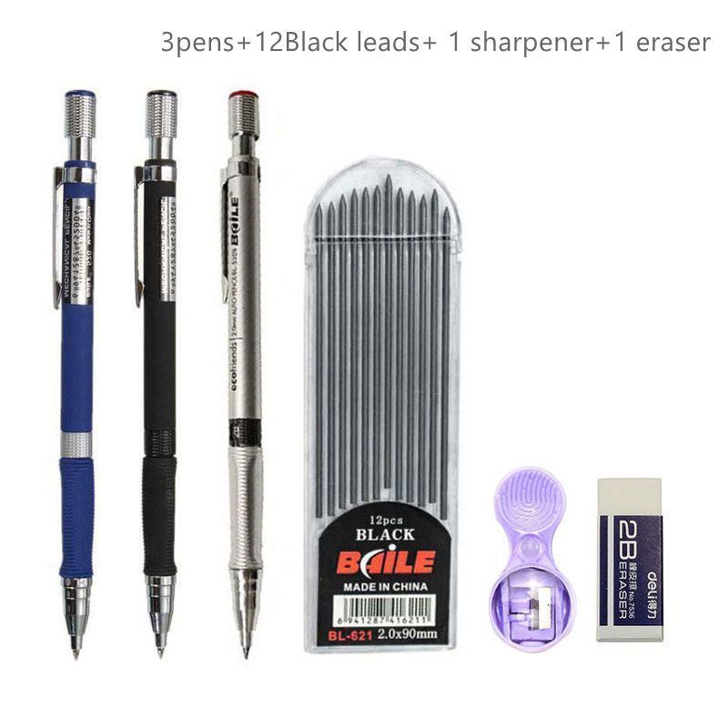 Black Pencil Set e