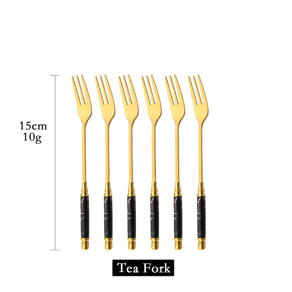 6PCS Tea Fork