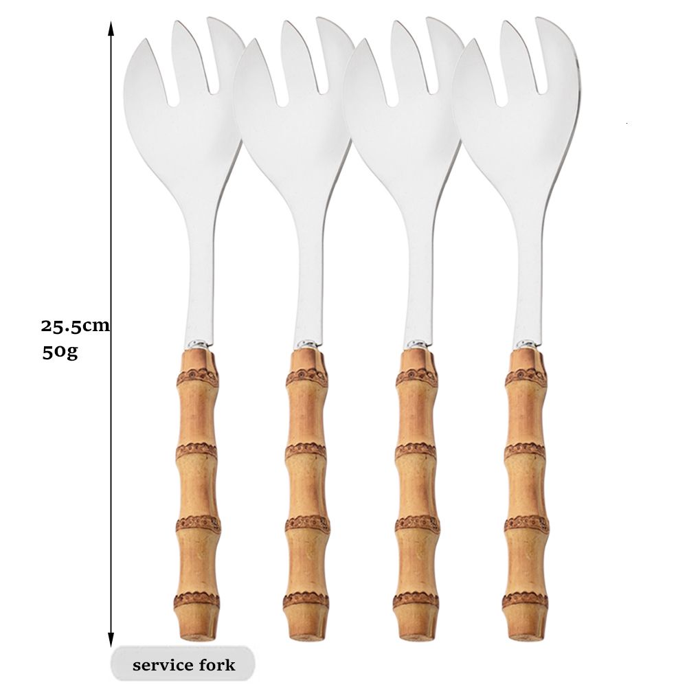 Fork de service 4pcs