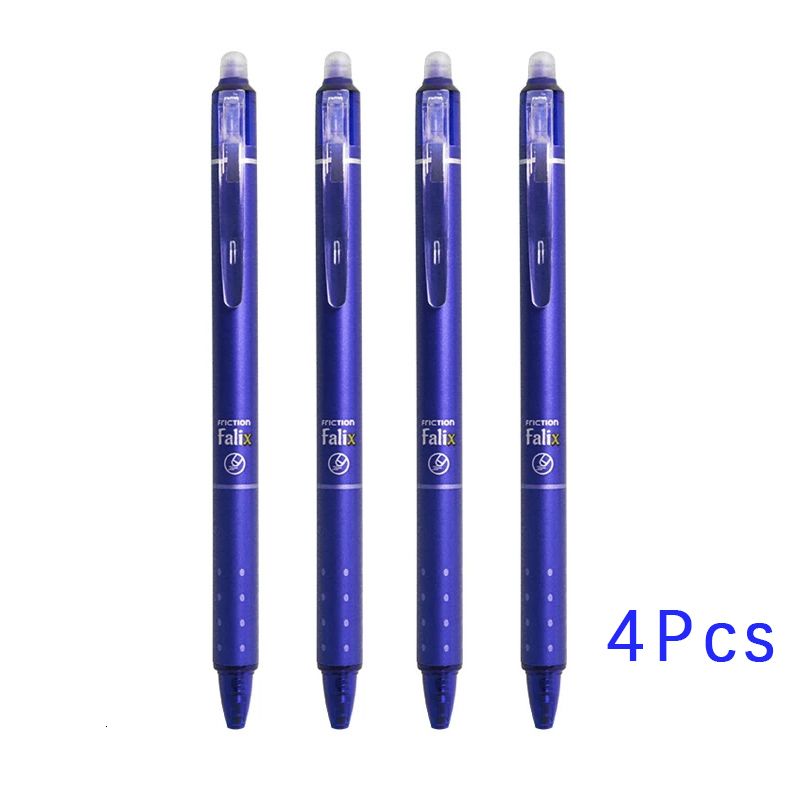 4pcs Blue Pen e