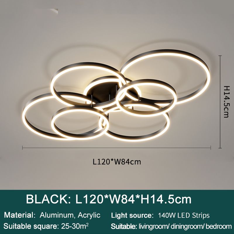 Black-6 Lights Non Dimm varmt ljus