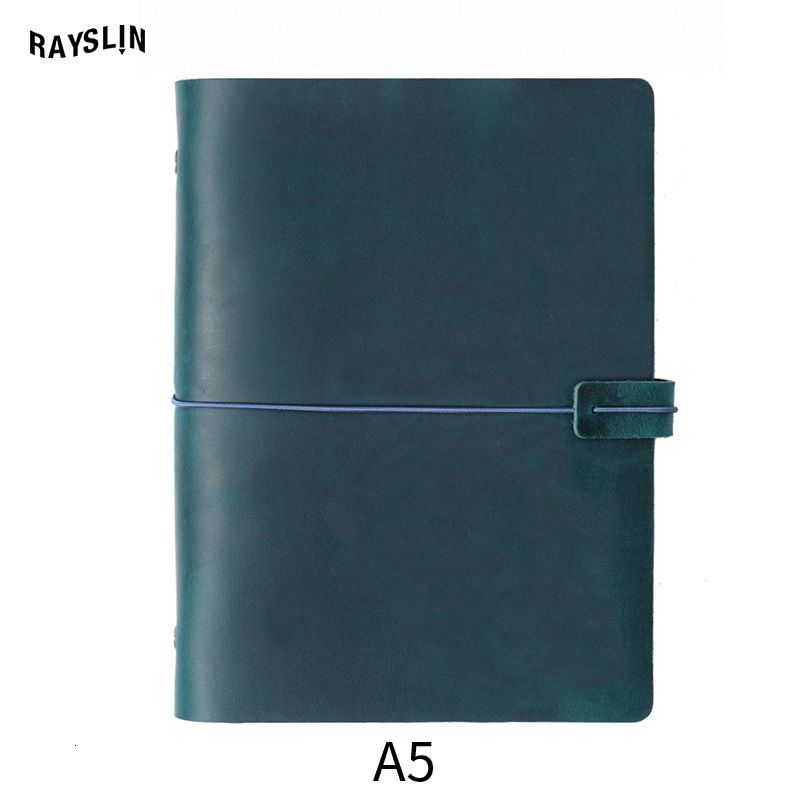 Blue A5-Loose-blad notebook