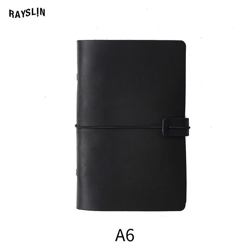 Zwart A6-Loose-blad notebook