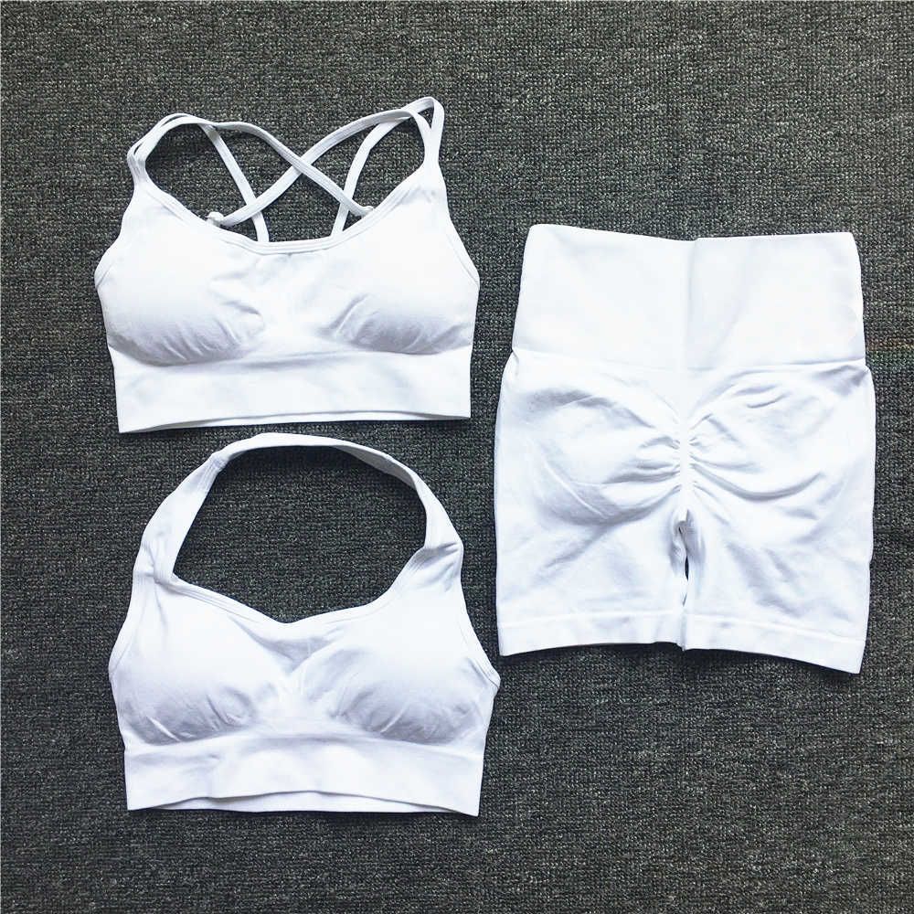 white shorts 3pcs