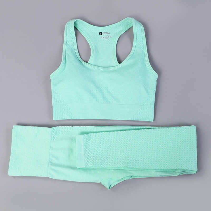 green bra set